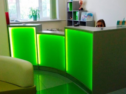 Ресепшн с подсветкой Ресепшн с подсветкой